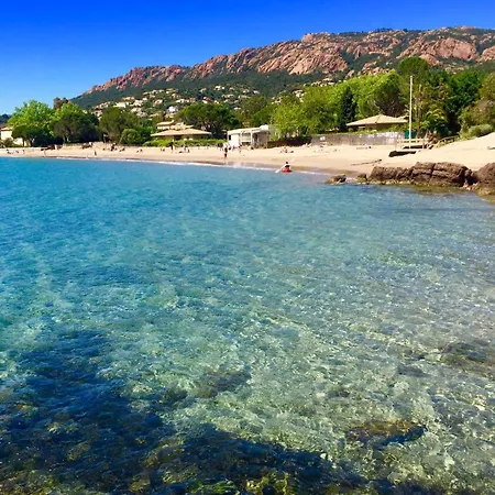 Cap Esterel - T2 Climatise Vue 4/5 Pers - Piscine - Parking Apartment *